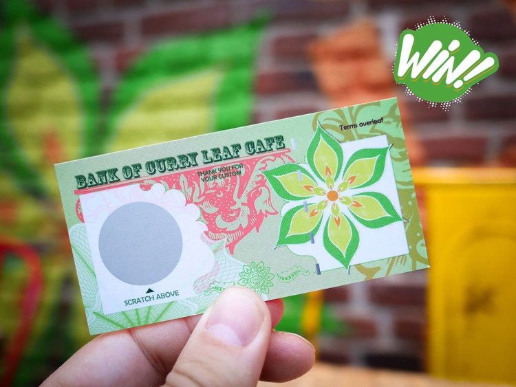 Win a meal worth up to £250 in our scratch card giveaway 🤩